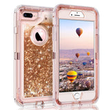 Glitter Liquid Quicksand Phone Case Back Cover - iPhone 11 Pro Max/11 Pro/11/XS Max/XR/XS/X/8 Plus/8/7 Plus/7/6s Plus/6s/6 Plus/6 - halloladies