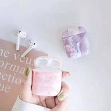 Marble Simple Fashion Airpods Case Wireless Bluetooth Earphone Cases for Airpods - halloladies