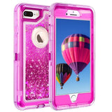 Glitter Liquid Quicksand Phone Case Back Cover - iPhone 11 Pro Max/11 Pro/11/XS Max/XR/XS/X/8 Plus/8/7 Plus/7/6s Plus/6s/6 Plus/6 - halloladies