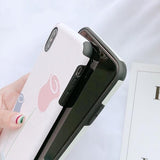 Retro Flower Matte Corner Protection Soft TPU Phone Case Back Cover - iPhone XS Max/XR/XS/X/8 Plus/8/7 Plus/7/6s Plus/6s/6 Plus/6 - halloladies