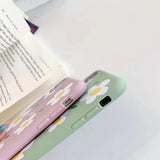 Daisy Flower Letters Love Phone Case Back Cover for iPhone XS Max/XR/XS/X/8 Plus/8/7 Plus/7/6s Plus/6s/6 Plus/6 - halloladies