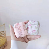 Marble Flower Leaf Fashion Airpods Case Wireless Bluetooth Earphone Cases for Airpods - halloladies