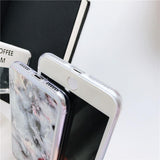 Laser Marble IMD Phone Case Back Cover - iPhone XS Max/XR/XS/X/8 Plus/8/7 Plus/7/6s Plus/6s/6 Plus/6 - halloladies