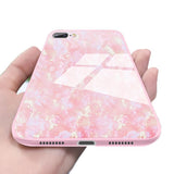 Dream Shell Plating Metal Border Phone Case Back Cover - iPhone XS Max/XR/XS/X/8 Plus/8/7 Plus/7/6s Plus/6s/6 Plus/6 - halloladies