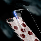 Polka Dot Tempered Glass Phone Case Back Cover - iPhone XS Max/XR/XS/X/8 Plus/8/7 Plus/7/6s Plus/6s/6 Plus/6 - halloladies