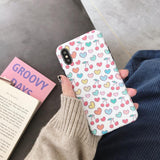 Cute Cherry Soft TPU Phone Case Back Cover for iPhone 11 Pro Max/11 Pro/11/XS Max/XR/XS/X/8 Plus/8/7 Plus/7/6s Plus/6s/6 Plus/6 - halloladies