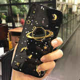 Luxury 3D Universe Starry Sky Phone Case Back Cover - iPhone 11 Pro Max/11 Pro/11/XS Max/XR/XS/X/8 Plus/8/7 Plus/7 - halloladies