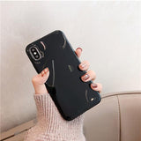 Crystal Plating Mirror Phone Case Back Cover for iPhone 11 Pro Max/11 Pro/11/XS Max/XR/XS/X/8 Plus/8/7 Plus/7 - halloladies