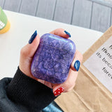 Retro Oil Painting Marble Wireless Bluetooth Earphone Cases for Airpods - halloladies