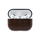 Solid Color Leather Key Chain Wireless Bluetooth Earphone Cases for Airpods Pro - halloladies
