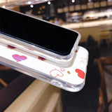 Laser Diamond Love Heart Soft Phone Case Back Cover for iPhone 12 Pro Max/12 Pro/12/12 Mini/SE/11 Pro Max/11 Pro/11/XS Max/XR/XS/X/8 Plus/8 - halloladies