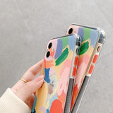 Abstract Art Graffiti Soft Phone Case Back Cover for iPhone 12 Pro Max/12 Pro/12/12 Mini/SE/11 Pro Max/11 Pro/11/XS Max/XR/XS/X/8 Plus/8 - halloladies
