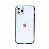 Candy Color Matte Phone Case Acrylic Back Cover Simple Contrast for iPhone 12 Pro Max/12 Pro/12/12 Mini/SE/11 Pro Max/11 Pro/11/XS Max/XR/XS/X/8 Plus/8 - halloladies
