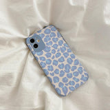 Cartoon Relief Leopard Print Soft Phone Back Cover for iPhone 12 Pro Max/12 Pro/12/12 Mini/11 Pro Max/11 Pro/11/XS Max/XR/XS/X/8 Plus/8/7 Plus/7 - halloladies