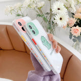 Cute Dinosaur Unicorn Print Soft Phone Case Back Cover for iPhone 12 Pro Max/12 Pro/12/12 Mini/SE/11 Pro Max/11 Pro/11/XS Max/XR/XS/X/8 Plus/8
