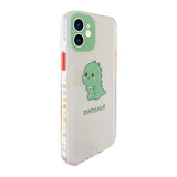 Cute Dinosaur Unicorn Print Soft Phone Case Back Cover for iPhone 12 Pro Max/12 Pro/12/12 Mini/SE/11 Pro Max/11 Pro/11/XS Max/XR/XS/X/8 Plus/8