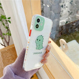Cute Dinosaur Unicorn Print Soft Phone Case Back Cover for iPhone 12 Pro Max/12 Pro/12/12 Mini/SE/11 Pro Max/11 Pro/11/XS Max/XR/XS/X/8 Plus/8