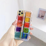 Drawing Box Soft Cute Phone Case for iPhone 12 Pro Max/12 Pro/12/12 Mini/SE/11 Pro Max/11 Pro/11/XS Max/XR/XS/X/8 Plus/8 - halloladies