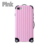 Cute Suitcase Shape Phone Case Back Cover - iPhone XS Max/XR/XS/X/8 Plus/8/7 Plus/7/6s Plus/6s/6 Plus/6 - halloladies