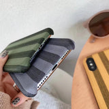Vintage Stripe Soft TPU Ultra Thin Phone Case Back Cover - iPhone XS Max/XR/XS/X/8 Plus/8/7 Plus/7/6s Plus/6s/6 Plus/6 - halloladies