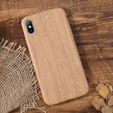 Vintage Texture Pattern Leather Ultra Thin Phone Case Back Cover - iPhone XS Max/XR/XS/X/8 Plus/8/7 Plus/7/6s Plus/6s/6 Plus/6 - halloladies