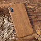 Vintage Texture Pattern Leather Ultra Thin Phone Case Back Cover - iPhone XS Max/XR/XS/X/8 Plus/8/7 Plus/7/6s Plus/6s/6 Plus/6 - halloladies