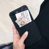 Lovely Pink Cartoon Bulldog Pocket Phone Case Back Cover - iPhone 11 Pro Max/11 Pro/11/XS Max/XR/XS/X/8 Plus/8/7 Plus/7/6s Plus/6s/6 Plus/6 - halloladies