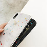 Glitter Bling Shining Sequin Phone Case Back Cover for iPhone XS Max/XR/XS/X/8 Plus/8/7 Plus/7/6s Plus/6s/6 Plus/6 - halloladies