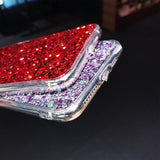 Glitter Sparkling Sequins Phone Case Back Cover - iPhone 11 Pro Max/11 Pro/11/XS Max/XR/XS/X/8 Plus/8/7 Plus/7/6s Plus/6s/6 Plus/6 - halloladies
