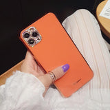 Luxury Diamond Camera Soft Phone Case Back Cover for iPhone 12 Pro Max/12 Pro/12/12 Mini/SE/11 Pro Max/11 Pro/11/XS Max/XR/XS/X/8 Plus/8 - halloladies