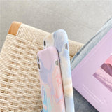 Marble Oil Painting Soft Phone Case Back Cover for iPhone 12 Pro Max/12 Pro/12/12 Mini/SE/11 Pro Max/11 Pro/11/XS Max/XR/XS/X/8 Plus/8 - halloladies