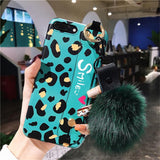 Green Leopard Wrist Band Soft Silicone TPU Phone Case Back Cover for iPhone XS Max/XR/XS/X/8 Plus/8/7 Plus/7/6s Plus/6s/6 Plus/6 - halloladies
