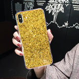 Glitter Sparkling Sequins Phone Case Back Cover for iPhone XS Max/XR/XS/X/8 Plus/8/7 Plus/7/6s Plus/6s/6 Plus/6 - halloladies