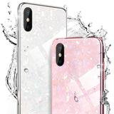 Dream Shell Plating Metal Border Phone Case Back Cover - iPhone XS Max/XR/XS/X/8 Plus/8/7 Plus/7/6s Plus/6s/6 Plus/6 - halloladies