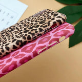 Fashion Leopard Print Matte Hard Phone Case Back Cover - iPhone 11/11 Pro/11 Pro Max/XS Max/XR/XS/X/8 Plus/8/7 Plus/7 - halloladies