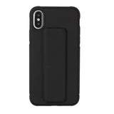 Candy Color Magnetic Bracket Phone Case Back Cover for iPhone 11/11 Pro/11 Pro Max/XS Max/XR/XS/X/8 Plus/8/7 Plus/7 - halloladies