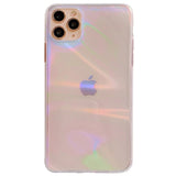 Laser Transparent Soft Phone Case Back Cover for iPhone 12 Pro Max/12 Pro/12/12 Mini/SE/11 Pro Max/11 Pro/11/XS Max/XR/XS/X/8 Plus/8 - halloladies