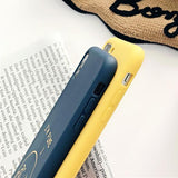 Sad Grimace Solid Color Letters  TPU Phone Case Back Cover for iPhone XS Max/XR/XS/X/8 Plus/8/7 Plus/7/6s Plus/6s/6 Plus/6 - halloladies
