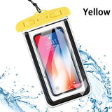 Luminous Watertight Universal Waterproof Phone Case Back Cover for iPhone 11/11 Pro/11 Pro Max/XS Max/XR/XS/X/8 Plus/8/7 Plus/7 - halloladies
