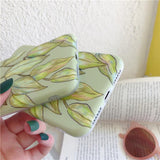 Vintage Fresh Banana Leaf Soft Phone Case Back Cover - iPhone XS Max/XR/XS/X/8 Plus/8/7 Plus/7/6s Plus/6s/6 Plus/6 - halloladies