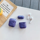 Retro Oil Painting Marble Wireless Bluetooth Earphone Cases for Airpods - halloladies