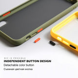 Transparent Anti-shock Frame Silicone Phone Case Back Cover for iPhone 11/11 Pro/11 Pro Max/XS Max/XR/XS/X/8 Plus/8/7 Plus/7 - halloladies