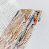 Electroplated Vintage Gold Leaf Soft IMD Full Body Phone Case Back Cover for iPhone 11/11 Pro/11 Pro Max/XS Max/XR/XS/X/8 Plus/8/7 Plus/7 - halloladies