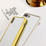 Simple Fashion Plain Soft Silicon Transparent Phone Case Back Cover - iPhone 11 Pro Max/11 Pro/11/XS Max/XR/XS/X/8 Plus/8/7 Plus/7/6s Plus/6s/6 Plus/6 - halloladies