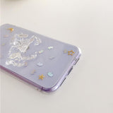 3D Unicorn Glitter Star Moon Transparent Soft Phone Case Back Cover - iPhone 11/11 Pro/11 Pro Max/XS Max/XR/XS/X/8 Plus/8/7 Plus/7 - halloladies