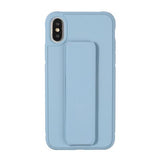 Candy Color Magnetic Bracket Phone Case Back Cover for iPhone 11/11 Pro/11 Pro Max/XS Max/XR/XS/X/8 Plus/8/7 Plus/7 - halloladies