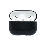 Solid Color Leather Key Chain Wireless Bluetooth Earphone Cases for Airpods Pro - halloladies