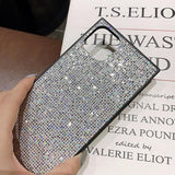 Square Bling Glitter Rhinestone Phone Case Back Cover for iPhone 11 Pro Max/11 Pro/11/XS Max/XR/XS/X/8 Plus/8/7 Plus/7 - halloladies