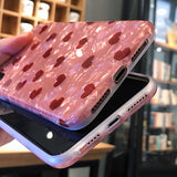 Fashion Love Heart Dream Shell Soft Phone Case Back Cover - iPhone 12 Pro Max/12 Pro/12/12 Mini/SE/11 Pro Max/11 Pro/11/XS Max/XR/XS/X/8 Plus/8 - halloladies