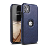 Slim PU Leather Patchwork Solid Color Phone Case Back Cover for iPhone 11/11 Pro/11 Pro Max/XS Max/XR/XS/X/8 Plus/8/7 Plus/7 - halloladies